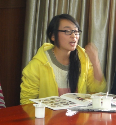 潘莹莹来自安徽毫州